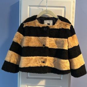 Adorable Janie and Jack Faux Fur Jacket